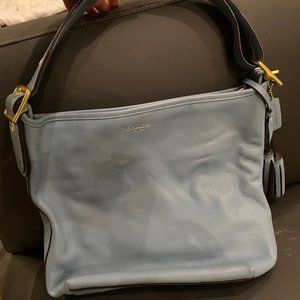 NEW - baby blue LUXURY COACH / Tory Burch Michael Kors Small Shoulder Bag